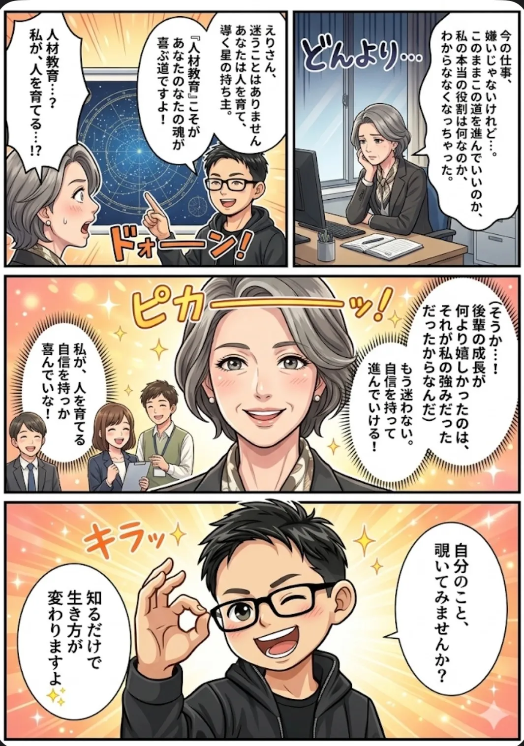 心の霧が晴れる本当の役割
